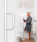 Barra de Agarre Vertical Stander de Mano Única, Montaje sin Taladro, Soporte para Personas Mayores, Seguridad en el Baño y Asistencia en la Cama, - imagen 1