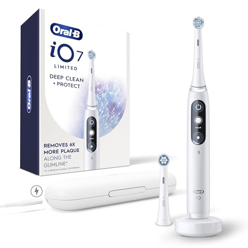 Cepillo de Dientes Eléctrico Recargable Oral-B iO7 Limited Deep Clean + Protect, 5 Modos de Limpieza, Pantalla Interactiva, Sensor de Presión, 2 - imagen 2