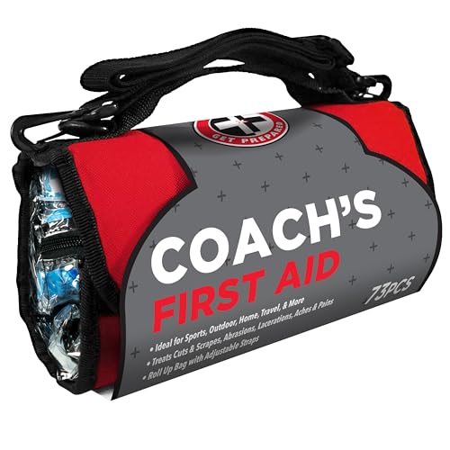 Kit de ros Auxilios de 73 Piezas para Entrenadores y Equipos Be Smart Get Prepared en Bolsa: Limpia, Trata y Protege Cortes y Raspones, Ideal para - imagen 3