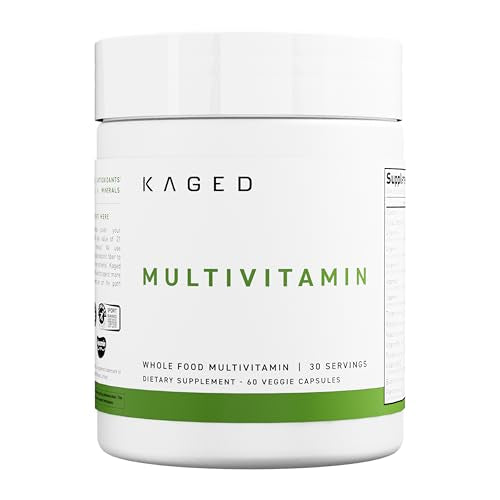 Cápsulas Multivitamínicas Kaged | Sin Sabor | Frutas y Verduras Orgánicas | Multivitamínico Vegano | Vitaminas C, D, E, B12 | 30 Porciones - imagen 3