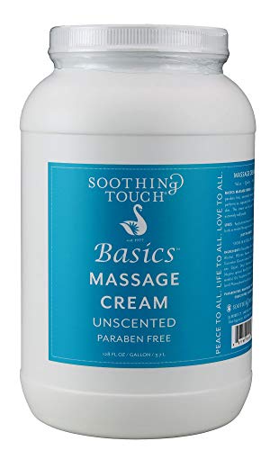 Crema de Masaje Sin Fragancia Soothing Touch Basics, 1 Galón, 128 Onzas Líquidas - imagen 4