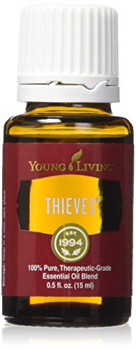 Mezcla de Aceite Esencial Thieves de Young Living 15ml | Aceite Natural para Aromaterapia en Difusor y Uso Tópico con Clavo, Eucalipto y Romero | - imagen 5