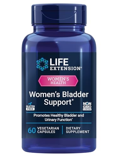 Suplemento para la Salud de la Vejiga de Life Extension para Mujeres – Frecuencia Urinaria Normal – Extractos de Cola de Caballo, Lindera y Caper – - imagen 1