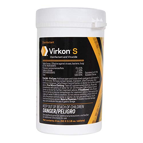 DuPont Virkon S, 9 oz, 50 Tabletas - imagen 4