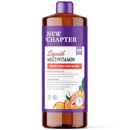 Nuevo Chapter Suplemento Líquido de Multivitaminas y Minerales - Soporte Integral para Adultos, Adolescentes y Niños 2+ - 22 Vitaminas y Minerales - imagen 6