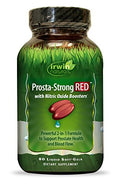Irwin Naturals Prosta-Strong RED con potenciadores de óxido nítrico, saw palmetto, licopeno y semillas de calabaza - Suplementos para la salud - imagen 1