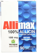 Suplemento de Ajo ALLIMAX 180mg - 90 Cápsulas. Alicina Estabilizada para Apoyar el Sistema Inmunológico. Extracto de Ajo Español Sostenible. - imagen 1