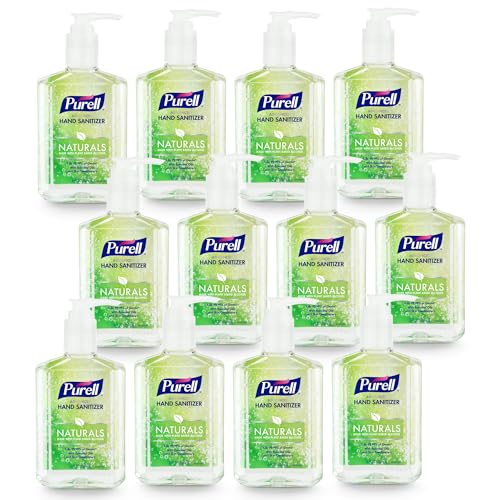 Gel Antibacterial PURELL Advanced Naturals con Alcohol de Origen Vegetal, Aroma a Cítricos, 8 oz, Botella con Dosificador (Paquete de 12) - - imagen 6