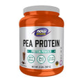 NOW Foods Suplementos Deportivos, Proteína de Guisante 24 g, Fácil Digestión, Polvo de Chocolate Cremoso, 2 Libras - imagen 1