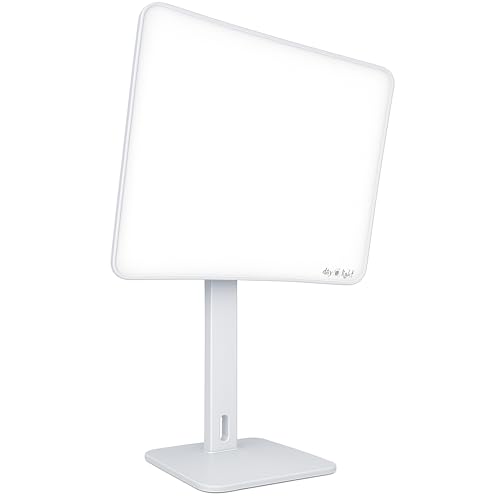 Lámpara de Terapia de Luz Brillante Carex Day-Light Elite, 10000 LUX, 12 Pulgadas, LED Luz Blanca Ajustable para Estado de Ánimo, Color Blanco - imagen 5