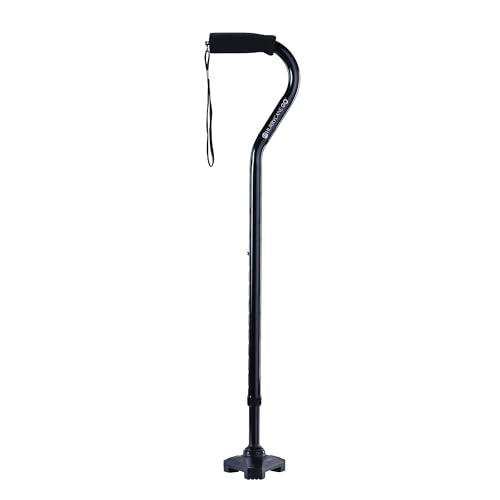 Bastón de Caminata HurryCane Go HCANE-BK-G2 con Mango en T, Color Negro - imagen 5