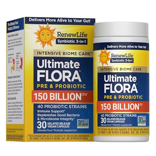 Renew Life Ultimate Flora Adult Care Probiotic, 150 Mil Millones, 30 Cápsulas (El Empaque Puede Variar) - imagen 2