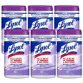 Toallitas Desinfectantes Lysol, Multiusos Antibacteriales, Esenciales para Dormitorios, Aroma Brisa de Mañana, 80 Piezas (Paquete de 6) - imagen 1