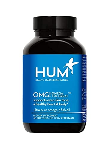 HUM OMG! Omega The Great Suplemento de Aceite de Pescado Triple Omega 3 para Hombres y Mujeres con Vitamina E, DHA y EPA, 60 Cápsulas Blandas - imagen 6