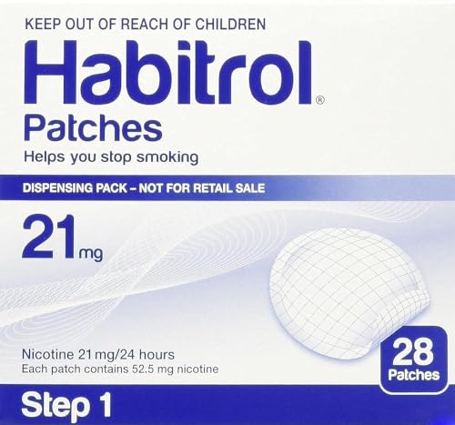 Parches Habitrol Novartis para dejar de fumar - Sistema de nicotina transdérmica - 28 piezas (Paso 1 - 21 mg) - imagen 2