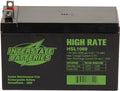 Batería de Alta Tasa 12V 9Ah Interstate Batteries (Terminal de Tuerca y Tornillo) SLA AGM VRLA Recargable para Generadores Generac, 0G9449, Sistemas - imagen 1