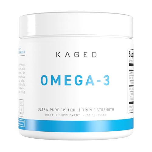 Kaged Omega 3 Softgels | Suplemento de Aceite de Pescado | 3000mg de Ácidos Grasos Omega 3 con EPA y DHA | Ultra Puro, Sin Regurgitaciones | 30 - imagen 3