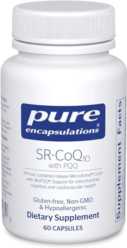 Pure Encapsulations SR-CoQ10 con PQQ - Suplemento Antioxidante para la Salud del Corazón - Tecnología de Liberación Sostenida - 60 Cápsulas - imagen 2