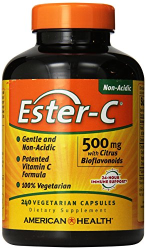 Ester-Vitamina C con Bioflavonoides Cítricos 500 Miligramos 240 Cápsulas Veganas - imagen 5