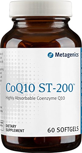 Suplemento Metagenics CoQ10 ST-200 - Alta Absorción 200 mg Ubiquinona - Apoya la Salud del Corazón, Energía y Antioxidantes* - Sin OGM, Sin Gluten, - imagen 5