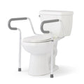 Barra de Seguridad para Inodoro Medline Guardian - Altura Ajustable, Robusta y Confiable, Ideal para Pacientes Médicos, Hospitales y Hogares de - imagen 1