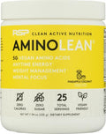RSP Vegan AminoLean – Pre Workout Natural Todo en Uno, Energía Amino, Control de Peso con BCAAs, Polvo Vegano Completo, Piña Coco - imagen 1