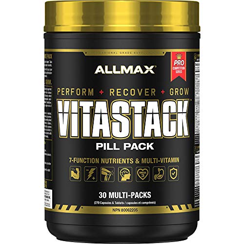 ALLMAX VITASTACK - 30 Paquetes Múltiples - Multivitaminas, Minerales y Nutrientes Convenientes - 30 Porciones - imagen 4