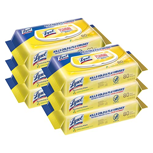 Toallitas Desinfectantes Lysol Handi-Pack, Aroma Limón y Flor de Lima, 480 Piezas - imagen 1