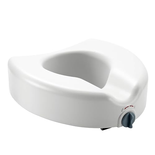 Asiento Elevador para Inodoro Medline, Riser de Asiento de Baño, Con Seguro, Altura de 5, Capacidad de 400 lb - imagen 1