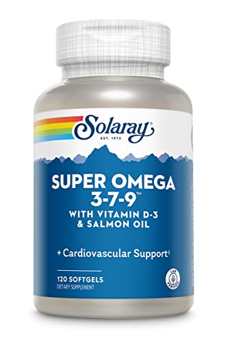 SOLARAY Super Omega 3 7 9 para Piel Saludable, Más EPA, DHA y Ácidos Grasos Esenciales de Aceite de Pescado, Mini Softgel, 120 cápsulas - imagen 2