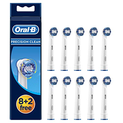 Cabezas de cepillo de dientes Oral-B Precision Clean de repuesto, paquete de 10 – Compatibles con mangos de cepillos eléctricos Oral-B - imagen 5