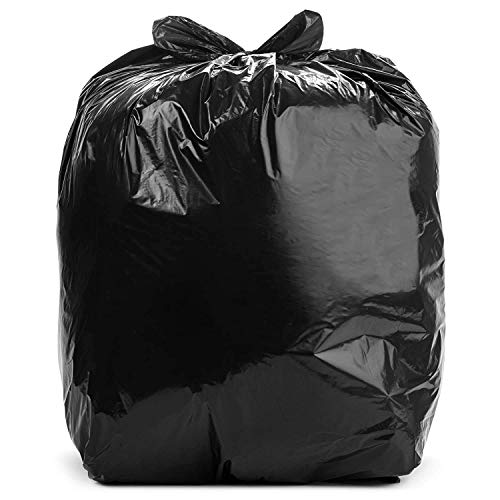 Bolsas de Basura Resistentes Aluf Plastics de 55-60 Galones, 1.5 MIL Negras - 38 x 58 - Paquete de 100 - Para Construcción, Industrial y Comercial - imagen 5