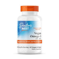 Omega-3 Vegano de Algas Doctors Best EPA + DHA - Suplemento para Hombres y Mujeres, Apoya Memoria y Salud Cardiovascular, 60 Cápsulas Veganas Sin - imagen 1