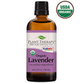 Aceite Esencial de Lavanda Orgánico Plant Therapy 100% Puro, Certificado USDA, Sin Diluir, Aromaterapia Natural, Grado Terapéutico 100 mL (3.3 oz) - imagen 1