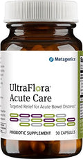 Metagenics UltraFlora Acute Care – Suplemento Probiótico para Alivio Rápido de Malestar Intestinal, Inflamación y Gas – 30 Cápsulas Non-GMO - imagen 1