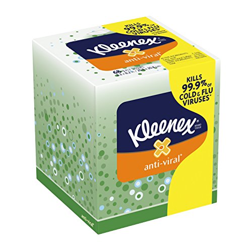 Kleenex Pañuelos Faciales Antiviral, 68 Piezas (Caja de 27), Color Blanco - imagen 2