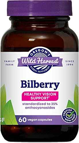 Suplemento Herbal de Arándano Oregon's Wild Harvest en Cápsulas Veganas, 880 mg, 60 Contenido - imagen 3
