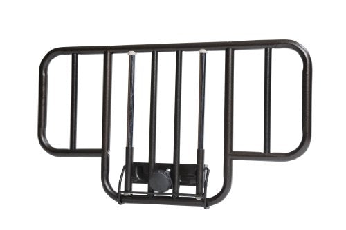 Barandales de Cama Deluxe Drive Medical de Medio Largo sin Espacio, Acero Aleado con Acabado Marrón, Para Adultos - Paquete de 2 - imagen 5