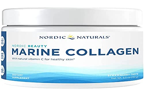 Colágeno Marino en Polvo Nordic Naturals Nordic Beauty, Fresa - 5.29 Onzas - Suplemento para Piel, Articulaciones y Huesos, Con Vitamina C - 30 - imagen 3