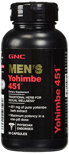 GNC Yohimbe 451 para Hombres, Extracto Puro, 60 Cápsulas - imagen 6