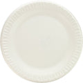 Plato de espuma blanca sin laminado Dart 9PWCR de 9 pulgadas (Caja de 500) - imagen 1