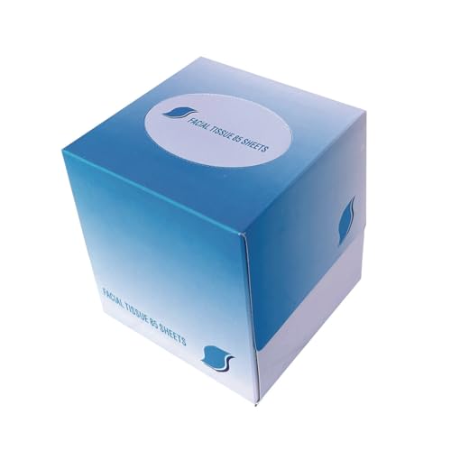 Caja de pañuelos faciales GEN 852D, 2 capas, blanca, 85 hojas por caja, 36 cajas por pedido - imagen 4