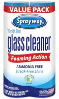 Limpiador de Vidrios en Espuma Sprayway, 19oz, Paquete de 2 | Sin Amoníaco, Sin Rayas, de Acción Rápida | Limpia y Pule Superficies de Vidrio | Aroma - imagen 1