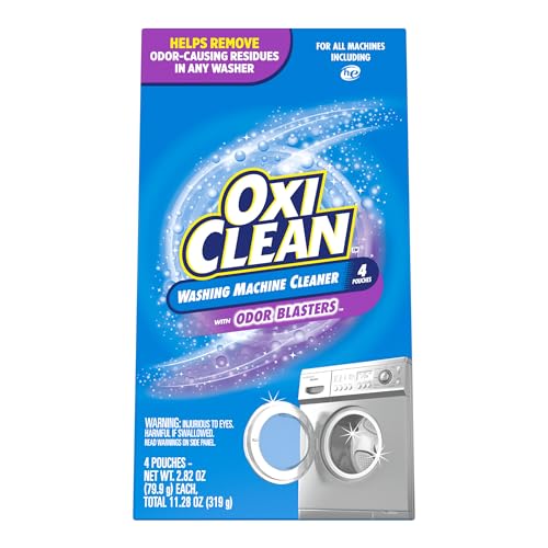 Limpiador para Lavadora OxiClean con Eliminadores de Olores, Paquete de 4 Unidades - imagen 2
