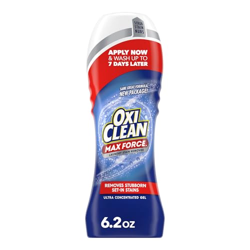 OxiClean Gel Stick Quitamanchas para Ropa Max Force, 6.2 oz - imagen 6