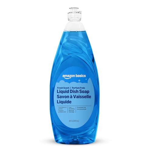 Jabón para Platos Basics, Aroma Fresco, 50 fl oz, Paquete de 1, El Empaque Puede Variar - imagen 4