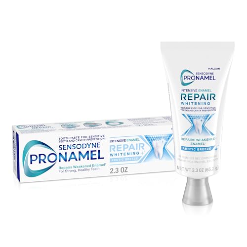 Pasta Dental Sensodyne Pronamel Reparación Intensiva del Esmalte para Dientes Sensibles y Protección contra Caries, Blanqueadora, Brisa Ártica - 2.3 - imagen 6