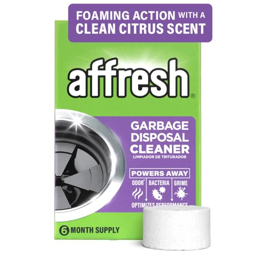 Limpiador para triturador de basura Affresh, elimina olores, bacterias y residuos en la cámara de molienda, impulsor y tubería de desagüe, 6 - imagen 2