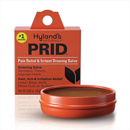 Ungüento Hyland's PRID para Dibujo, Alivio Tópico de Irritaciones en la Piel, Para Astillas, Espinas, Vellos Encarnados, Picaduras, Forúnculos y - imagen 3