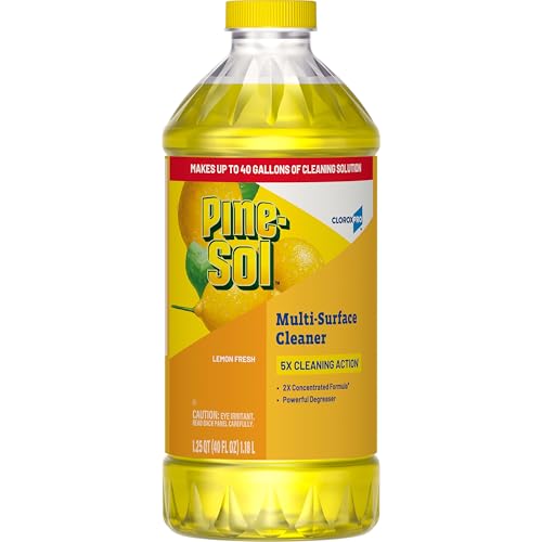 Limpiador Multiusos CloroxPro Pine-Sol, Limón Fresco, 40 Onzas Líquidas (El paquete puede variar) - imagen 6